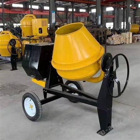 择众350L柴油混凝土搅拌机 自动上料四轮搅拌罐 移动方便