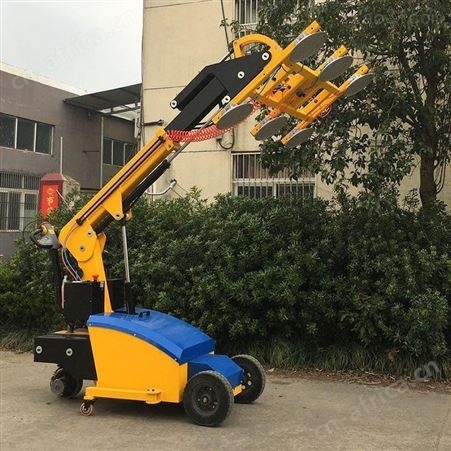 电动玻璃吸盘 择众 玻璃安装机械手机器人 手推吸盘车可升高旋转