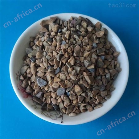 乾富供应黑色水磨石子6-9mm