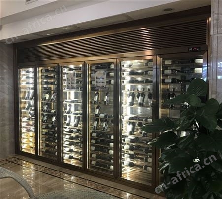 定制三角楼梯底酒柜酒窖 承接不锈钢置物酒架工程