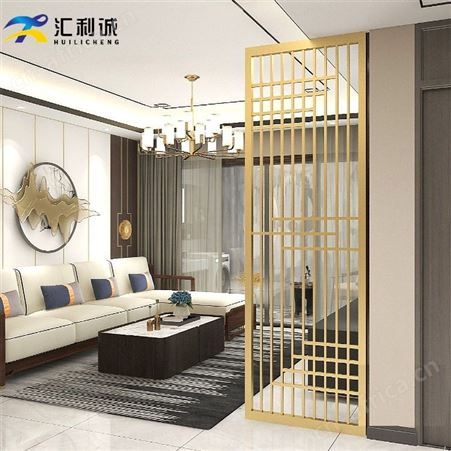 多种不锈钢屏风款式选择 承接金属装饰建材工程