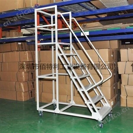 广西桂林直供不锈钢登高梯 南宁灰色2米高登高梯 模具厂登高梯订做