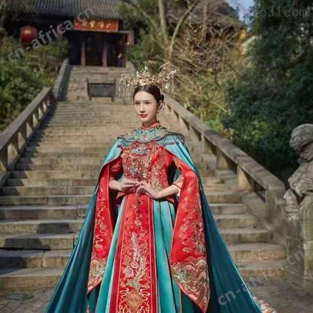 汉服古装专业租赁 妆发造型等服务提供