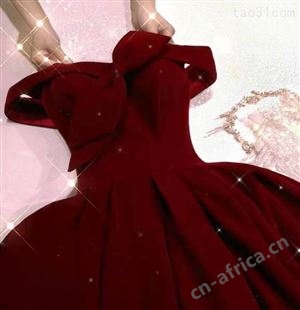 奢华礼服女士走红毯秀场晚礼服