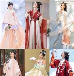 汉服租赁 古装汉服出租 仙气汉服租赁 百余款古装汉服租赁