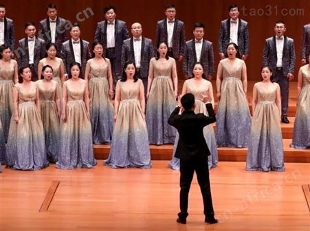 合唱服演出出租年轻可爱气质纱裙高腰显瘦合唱朗诵服装