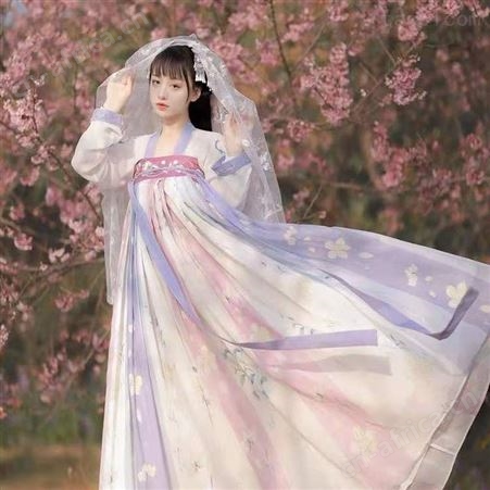 [绿珠清影]立领斜襟长衫云肩马面裙汉服女