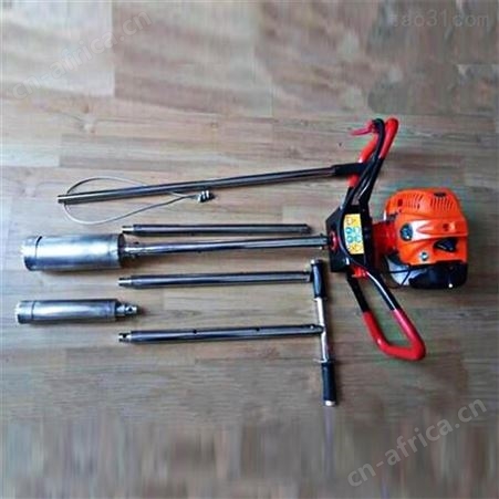 汇鑫20型手持式浅层取样钻 便携式凿岩钻机 矿物考察取样燃油钻