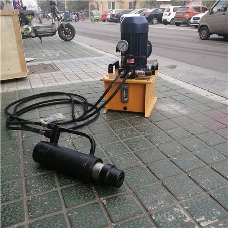 汇鑫MD15-200电动锚索张拉机具15.24钢绞线张拉机具预应力张拉千斤顶