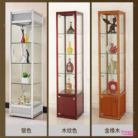 手办玻璃展示柜透明乐高模型展示柜商家用玻璃柜子产饰品陈列展柜玩具展示柜定制厂家