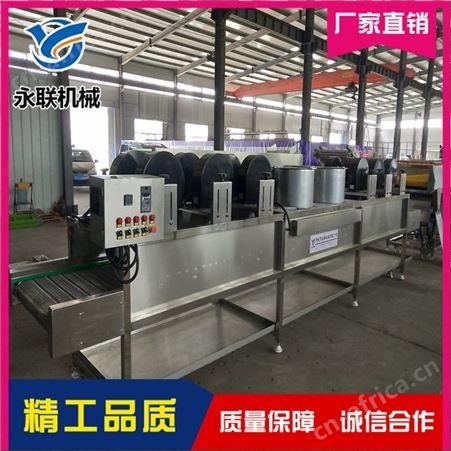 刀鱼段全自动风干流水线 无骨鸡爪全自动连续式风干设备