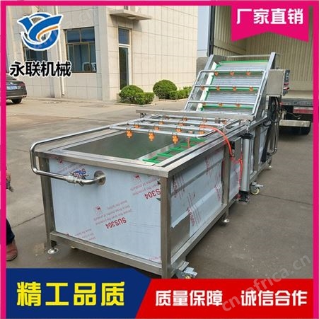 洗大蒜机器 咸菜疙瘩清洗机 辣菜气泡清洗机