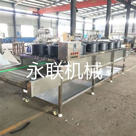 蔬菜气流脱水机 果蔬翻转式风干机 真空包装袋清洗风干设备