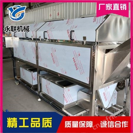 永联 高压喷淋滚筒清洗机多少钱 加工定制滚筒清洗机设备