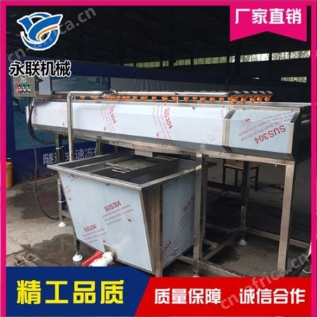 全自动小番薯毛刷去泥清洗机 板栗红薯毛辊去泥清洗设备