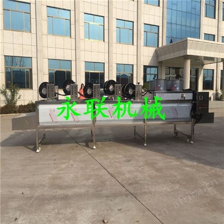 连续果蔬豆腐干除水风干流水线 翻转式食品软包装风干机