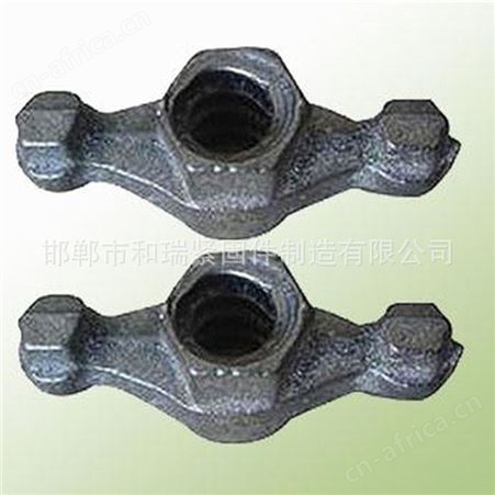 山型螺母山型件国标4.8级蝴蝶山型母 螺杆穿墙丝配件螺母