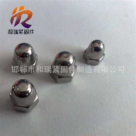 和瑞专业生产 现货供应螺纹盖 螺母帽 六角螺母保护帽大量供应