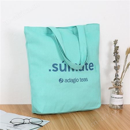 彩色帆布袋定制logo广告rpet tote bag canvas手提帆布棉质购物袋