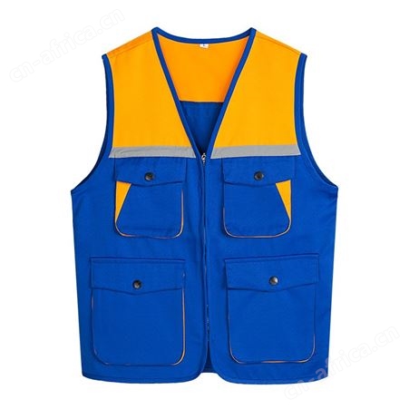 工作服马甲定制广告装修建筑施工物流快递志愿者超市代驾跑腿工装