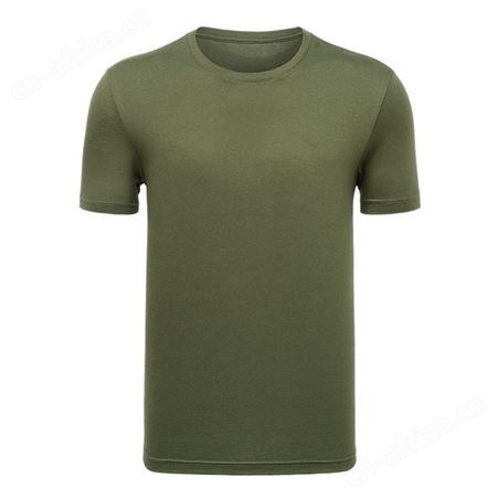 夏季宽松纯棉空白文化衫定做圆领短袖t恤男班服广告衫定制印logo