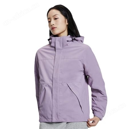 21秋冬新款三合一休闲冲锋衣男时尚潮户外旅行风衣女防水御寒外套