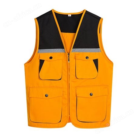 工作服马甲定制广告装修建筑施工物流快递志愿者超市代驾跑腿工装