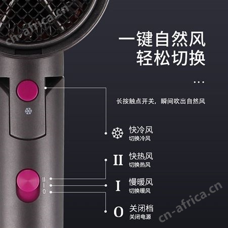 荣事达 折叠电吹风 RC-180F 员工礼品团购 礼品一件代发 礼品定制