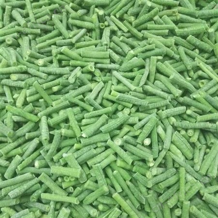 绿拓家庭餐厅烹饪用长豆角段 干净卫生成品速冻豇豆供应