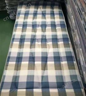 热熔棉褥子 劳保床垫被褥 单人棉花床褥 工地宿色上下铺褥子 军绿床褥