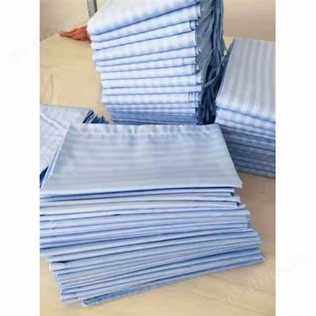 宾馆三件套床单被罩 酒店宾馆床上用品三件套 低价销售 烁亿纺织