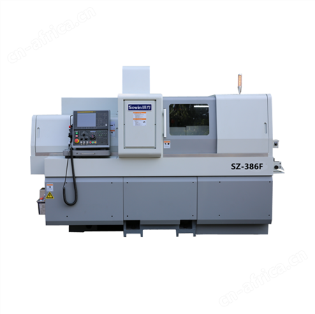 Dual spindle Swiss-type lathe SZ-386F