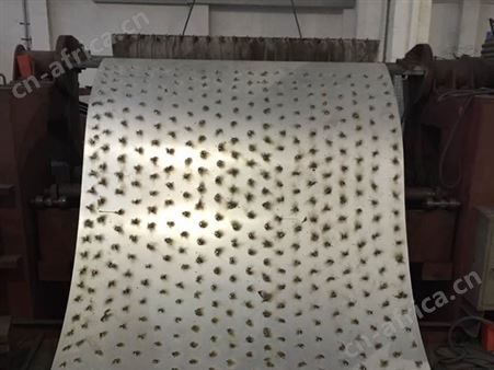 300平方四通道螺旋扳换热器制造中