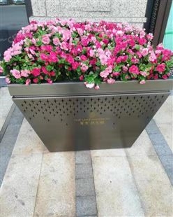 不锈钢花盆花箱 石家庄园艺花盆生产厂家