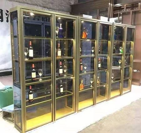 常温不锈钢酒柜 太原小户型不锈钢酒柜批发价