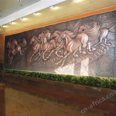 仿铜浮雕壁画 广州仿铜浮雕壁 酒店大堂仿古背景墙