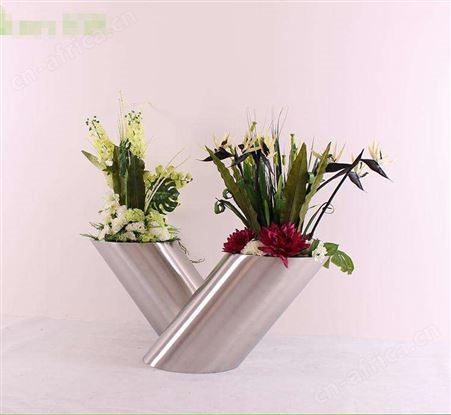 不锈钢花箱生产厂家 花盆厂 花箱厂不锈钢花柱 酒店办公室定制花箱