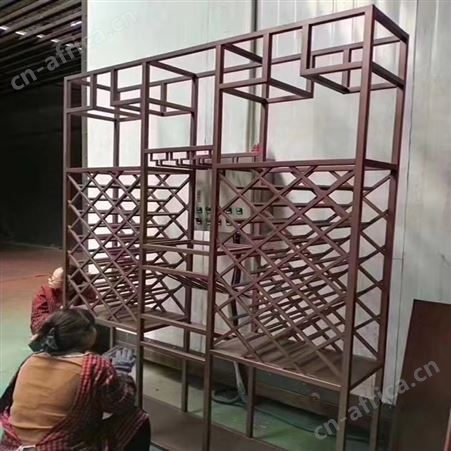 玫瑰金不锈钢展示架 南宁个人定制款酒柜供应商
