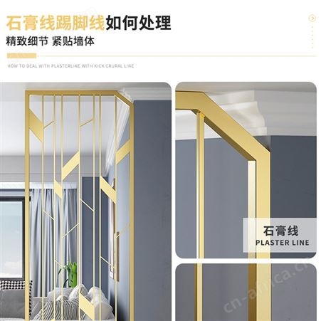 隔断屏风玄关 不锈钢玄关屏风设计定制款 厂家送货