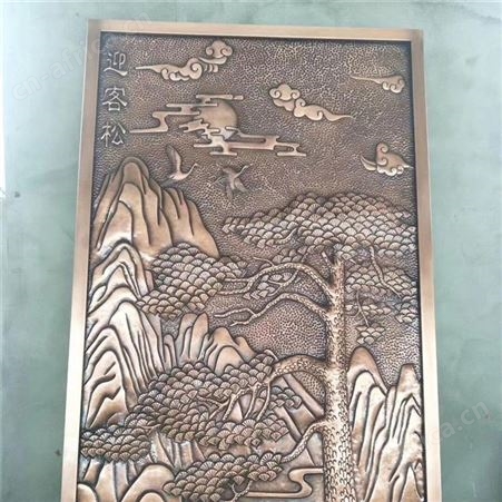 金属雕刻仿古壁画 承接铝板雕刻浮雕屏风 壁画设计销售一体化