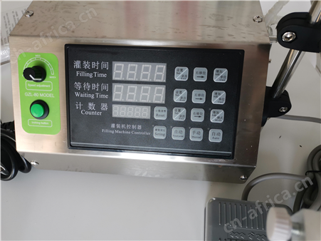 家韧 四头消毒液软包装定量灌装机  家用低粘度液体自动式罐装机