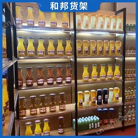 和邦 不锈钢酒架酒柜定制 带灯 红酒香槟酒杯摆放展示柜货架