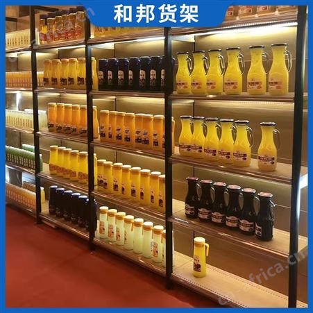 和邦 不锈钢酒架酒柜定制 带灯 红酒香槟酒杯摆放展示柜货架