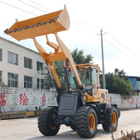 SJ-949铲车装载机四驱 养殖场清粪小铲车 农用抓草抓木机 松嘉