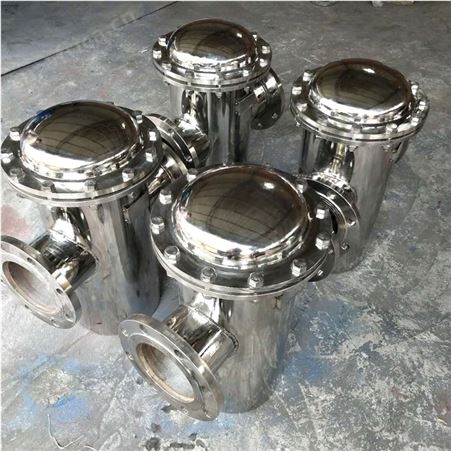 篮式过滤器 蓝式过滤器 立式除污器 直通式管道过滤器污水过滤器定制