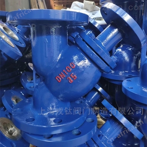 带法兰排污接口Y型过滤器