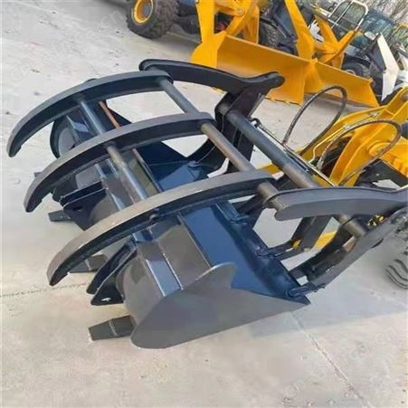 全新农用工地装载机 养殖场清粪抓草机 全电动四驱柴油小铲车