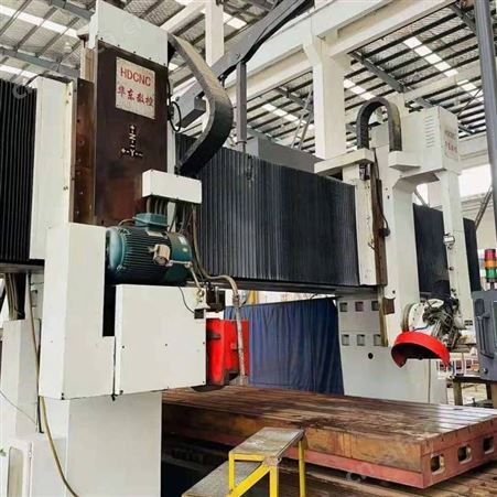 出售威海华东4x16米数控龙门导轨磨MKW5330A二手数控磨床可试车