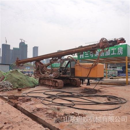 多角度履带潜孔钻机 全液压履带式钻机 气动液压建筑钻孔机