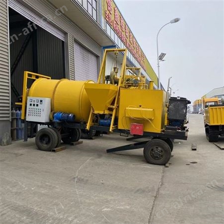 建筑全自动上料自拌车 全新水泥搅拌运输罐车 四不像混凝土搅拌车